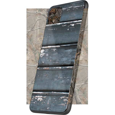 Chipped Blue Wood Google Pixel 4 XL Skin